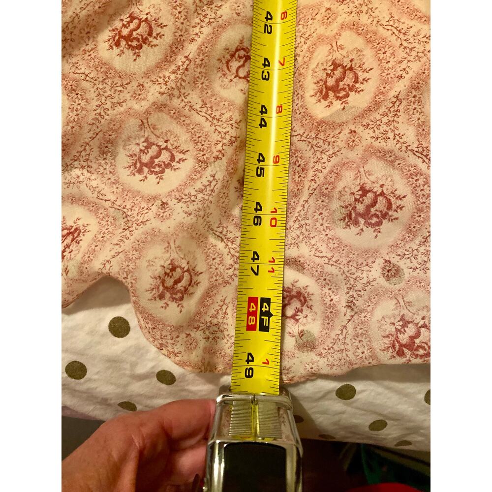 Vtg 70s Boho Handmade 2-Piece Pink Floral Halter Maxi Dress & Bolero Set XS OOAK - Picture 12 of 15